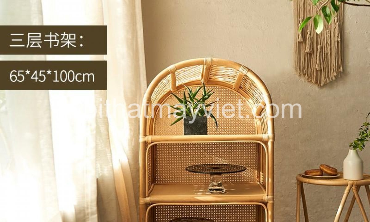 Kệ 3 Tầng Mây Tre KCTMT004